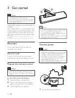 Предварительный просмотр 11 страницы Philips DCM292 User Manual