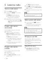 Preview for 15 page of Philips DCM292 User Manual