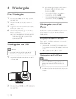 Предварительный просмотр 56 страницы Philips DCM292 User Manual