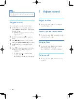 Preview for 13 page of Philips DCM3060 User Manual