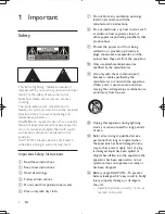 Preview for 3 page of Philips DCM3065 User Manual