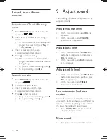 Preview for 19 page of Philips DCM3120 User Manual