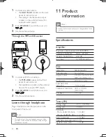 Preview for 21 page of Philips DCM3120 User Manual