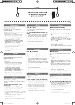 Предварительный просмотр 2 страницы Philips DCM3260/93 Wall Mounting Instructions