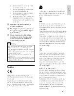 Предварительный просмотр 5 страницы Philips DCM580 User Manual