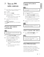 Preview for 18 page of Philips DCM713 User Manual