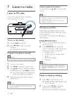 Preview for 16 page of Philips DCM850 User Manual