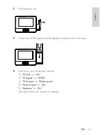 Предварительный просмотр 22 страницы Philips DCP746 User Manual