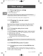 Предварительный просмотр 84 страницы Philips DCR 2021 User Manual