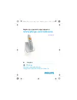 Предварительный просмотр 1 страницы Philips DCTG240 User Manual