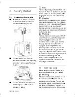 Предварительный просмотр 13 страницы Philips DCTG245 Quick Start Manual