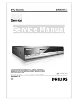 Philips DD-A110GX Service Manual preview