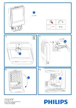 Preview for 2 page of Philips Decoflood BVP636 Mounting Instructions