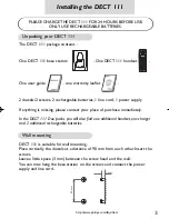 Предварительный просмотр 4 страницы Philips DECT 111 User Manual