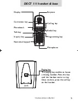 Предварительный просмотр 6 страницы Philips DECT 111 User Manual