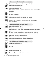 Предварительный просмотр 9 страницы Philips DECT 111 User Manual