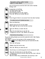 Предварительный просмотр 10 страницы Philips DECT 111 User Manual