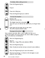 Предварительный просмотр 11 страницы Philips DECT 111 User Manual