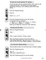 Предварительный просмотр 14 страницы Philips DECT 111 User Manual