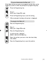 Preview for 12 page of Philips Dect 1II User Manual