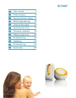 Preview for 1 page of Philips DECT baby monitor SCD487 User Manual