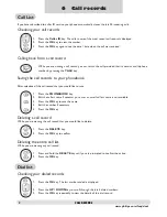 Предварительный просмотр 11 страницы Philips DECT2250G/37 User Manual