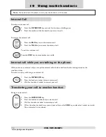 Предварительный просмотр 16 страницы Philips DECT2250G/37 User Manual