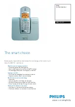 Preview for 1 page of Philips DECT5112S Specifications