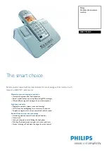 Preview for 1 page of Philips DECT5153S Specifications