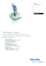 Preview for 1 page of Philips DECT5211S Specifications