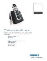 Philips DECT5271B Specifications предпросмотр