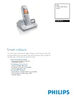 Preview for 1 page of Philips DECT7271S Specifications