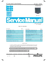 Предварительный просмотр 1 страницы Philips DELLP1230 Service Manual