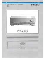 Philips DFA 888 Manual предпросмотр