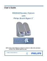 Philips DGX 220 User Manual preview