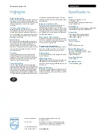 Preview for 2 page of Philips DGX320 - PC Multimedia Speakers Manual