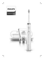 Preview for 1 page of Philips DiamondClean HX9351 Manual