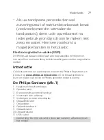 Preview for 75 page of Philips DiamondClean Series Manual