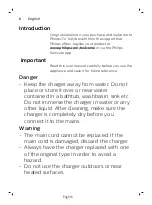 Preview for 6 page of Philips DiamondClean Smart sonicare HX9901/13 User Manual