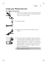 Preview for 15 page of Philips DiamondClean Smart sonicare HX9901/13 User Manual