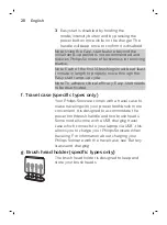 Preview for 20 page of Philips DiamondClean Smart sonicare HX9901/13 User Manual