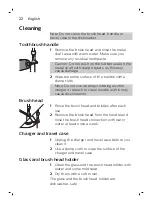 Preview for 22 page of Philips DiamondClean Smart sonicare HX9901/13 User Manual