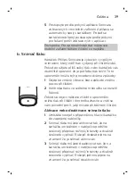 Preview for 39 page of Philips DiamondClean Smart sonicare HX9901/13 User Manual