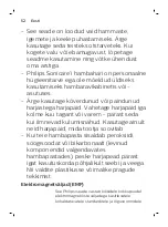 Preview for 52 page of Philips DiamondClean Smart sonicare HX9901/13 User Manual