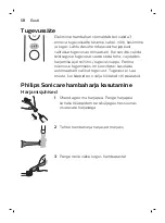 Preview for 58 page of Philips DiamondClean Smart sonicare HX9901/13 User Manual