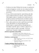 Preview for 73 page of Philips DiamondClean Smart sonicare HX9901/13 User Manual