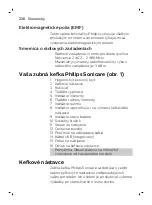 Preview for 230 page of Philips DiamondClean Smart sonicare HX9901/13 User Manual