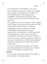 Preview for 7 page of Philips DiamondClean Smart sonicare HX9917/89 Manual