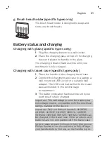 Preview for 21 page of Philips DiamondClean Smart sonicare HX9917/89 Manual