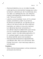 Preview for 71 page of Philips DiamondClean Smart sonicare HX9917/89 Manual